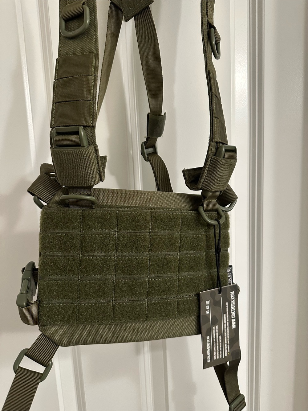 OneTigris ROC Panel V 1.0 Olive Green Tactical Chest Rig NEW
